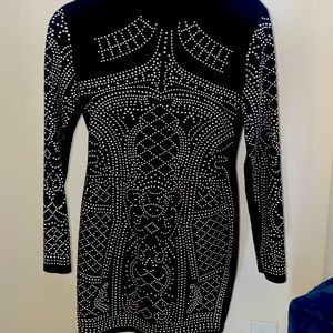 Fashion Nova , Black Dress , Size Medium